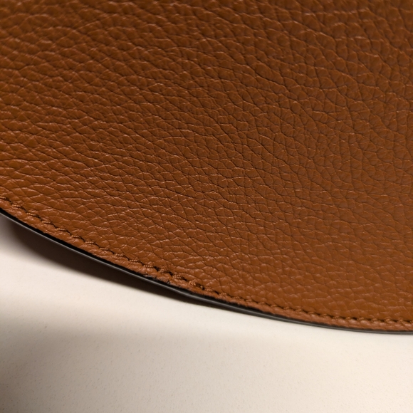 Chloe Marcie Small Tan Saddle Bag - Picture 4 of 12
